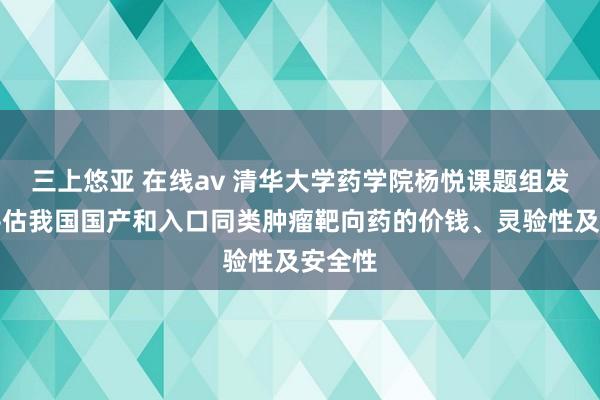 三上悠亚 在线av 清华大学药学院杨悦课题组发文：评估我国国产和入口同类肿瘤靶向药的价钱、灵验性及安全性