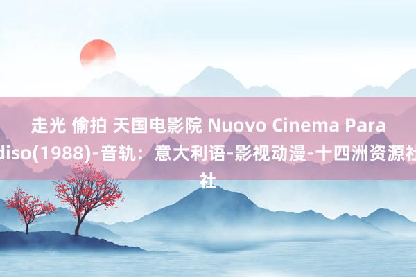 走光 偷拍 天国电影院 Nuovo Cinema Paradiso(1988)-音轨：意大利语-影视动漫-十四洲资源社